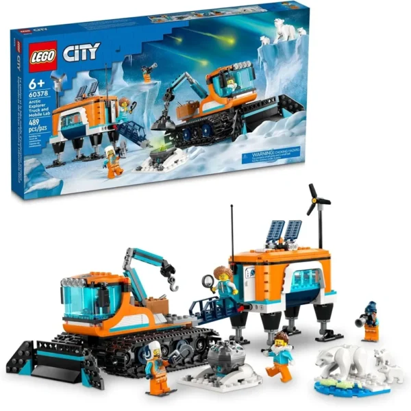 lego city 60378 artic explorer building kit for 6+ years