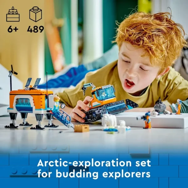 Lego City Exploration Arctic Explorer Truck and Mobile Lab 60378 Building Set for Ages 6+ Years (489 Pieces) - Image 2