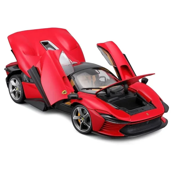 Bburago 1:18 Scale Ferrari Daytona SP3 Diecast Scale Model for Collectors 14+ Years (Red) - Image 3