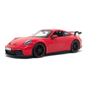 maisto 1:18 2022 porsche 911 gt3 red