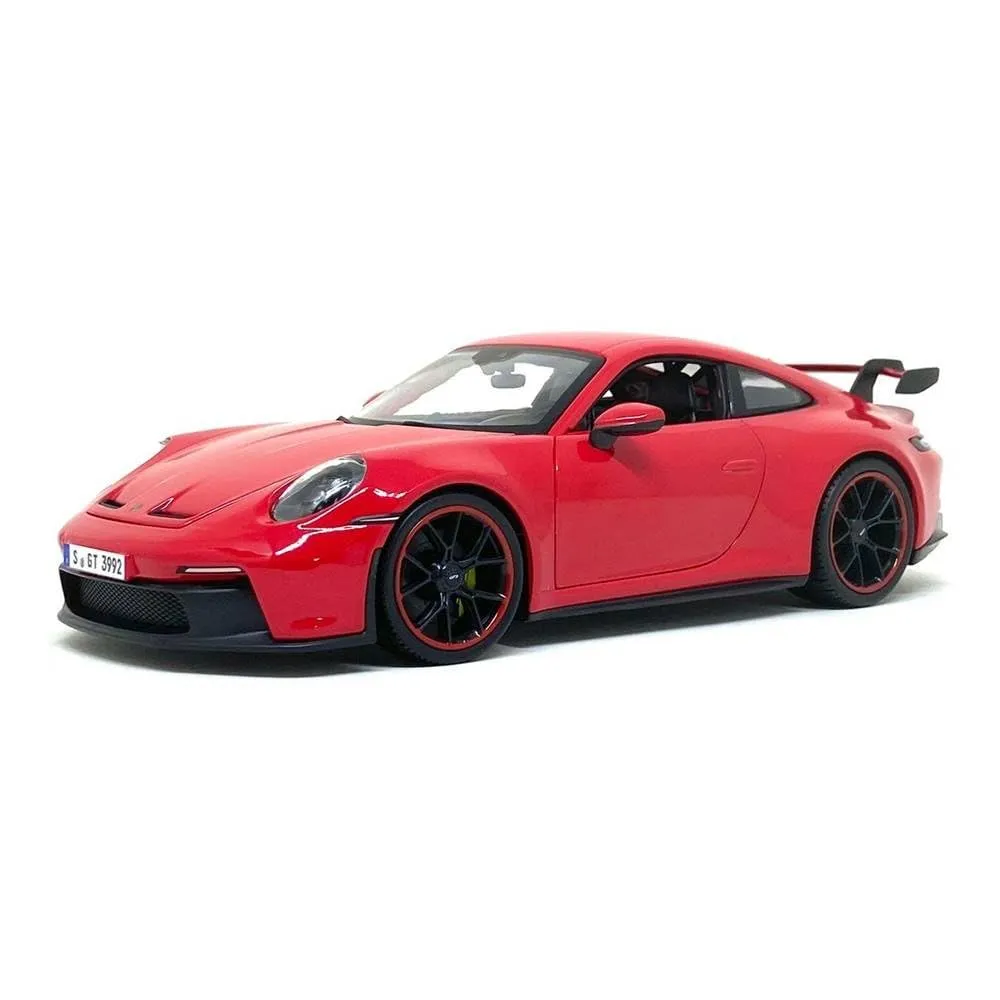 maisto 1:18 2022 porsche 911 gt3 red