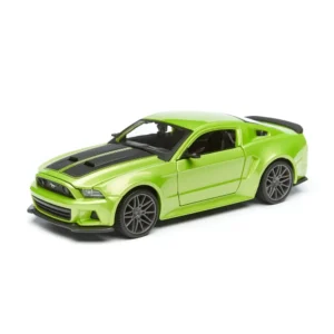 maisto 2014 ford mustang street racer green