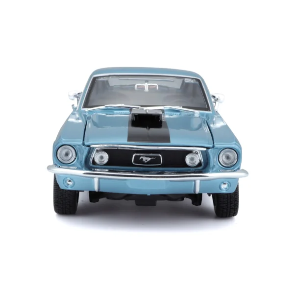 Maisto 1:18 Scale 1968 Ford Mustang GT Cobra Jet Diecast Car Model for Collectors for 14+ Years - Image 2