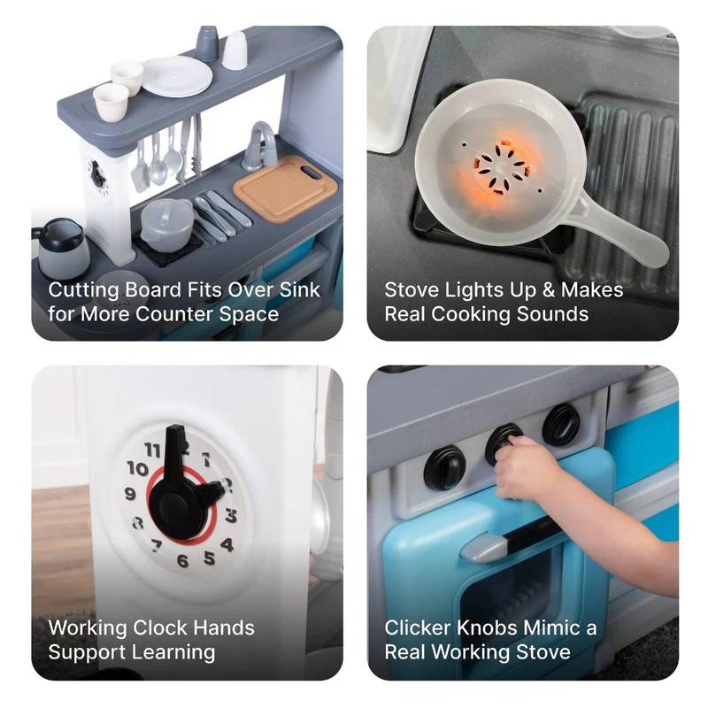 Step2 Cooking Time Kitchen™ - Play Kitchen for Kids 2+ Years - Image 6