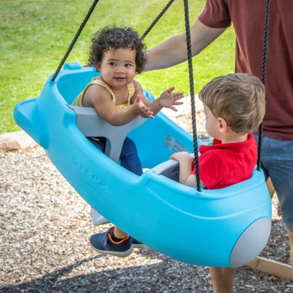 Step2 Rocket Swing for Two for Toddlers (9 months to 3 Year) - Image 2
