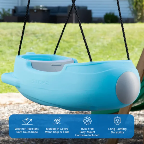 Step2 Rocket Swing for Two for Toddlers (9 months to 3 Year) - Image 5