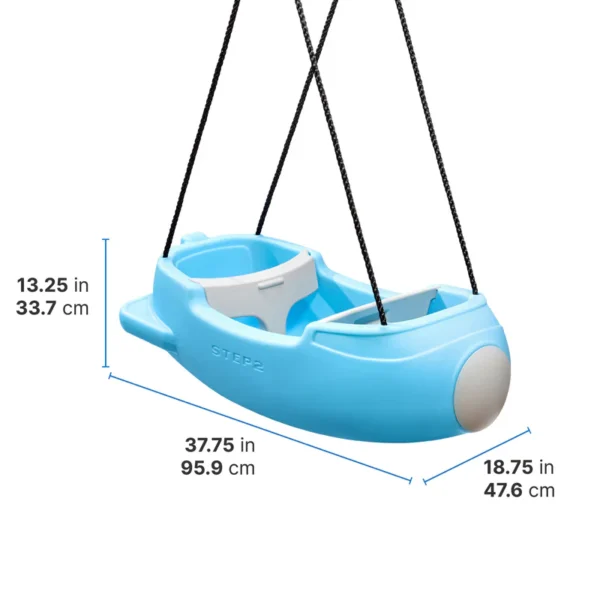 Step2 Rocket Swing for Two for Toddlers (9 months to 3 Year) - Image 7