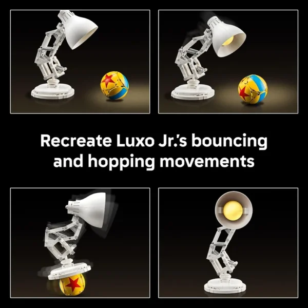 Lego Ideas 21357 Disney Pixar Luxo Jr Building Set for 18+ Years (613 Pcs) - Image 4