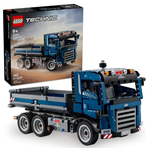 Lego Technic 42203 Tipping Dump Truck Building Set for 9+ Years (462 Pcs)