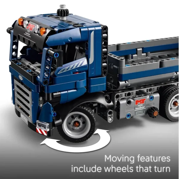 Lego Technic 42203 Tipping Dump Truck Building Set for 9+ Years (462 Pcs) - Image 3