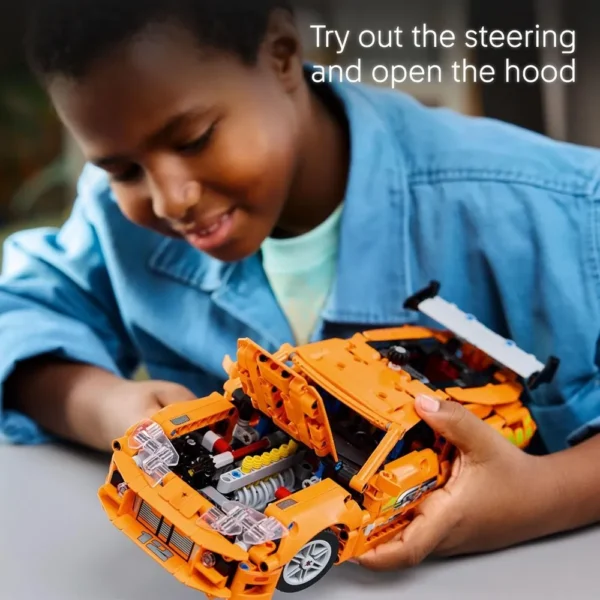 Lego Technic 42204 Fast & Furious Toyota Supra MK4 Building Set for 9+ Years (810 Pcs) - Image 4
