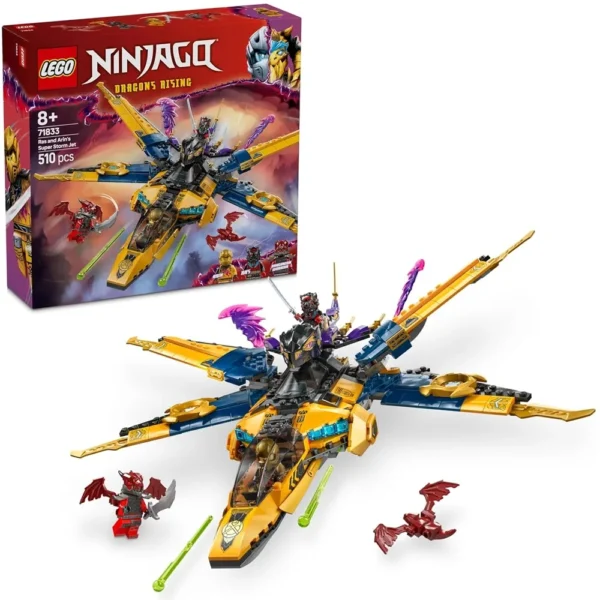 lego ninjago 71833 super storm jet building set