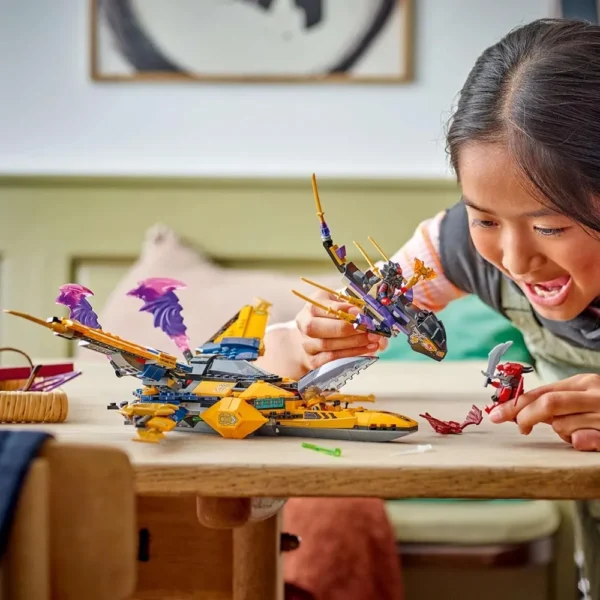 Lego Ninjago 71833 Ras and Arin's Super Storm Jet Building Set for 8+ Years (510 Pcs) - Image 2