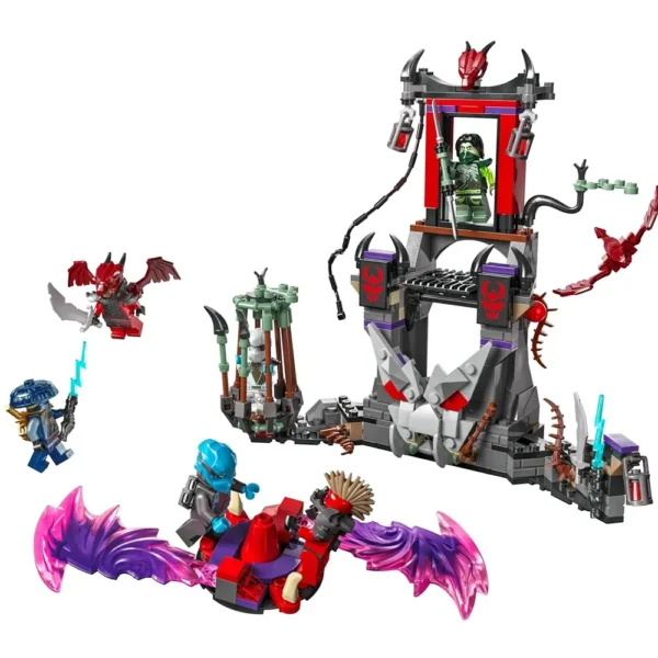 Lego Ninjago 71841 Dragonian Storm Village Battle Arena Toy Playset for 7+ Years (305 Pcs) with 6 Minifigures - Image 4