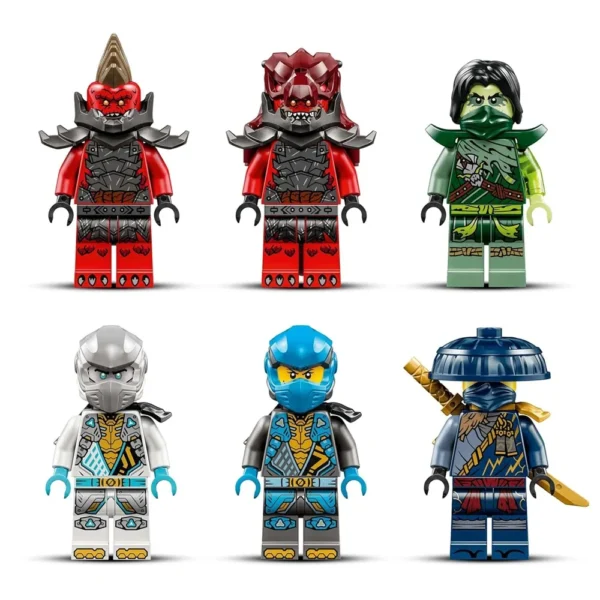 Lego Ninjago 71841 Dragonian Storm Village Battle Arena Toy Playset for 7+ Years (305 Pcs) with 6 Minifigures - Image 5