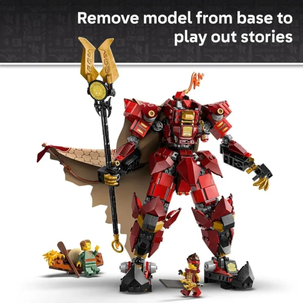 Lego Ninjago 71846 The Fire Knight Mech Building Set - Model Kit with Kai Minifigure for 14+ Years (996 Pcs) - Image 5