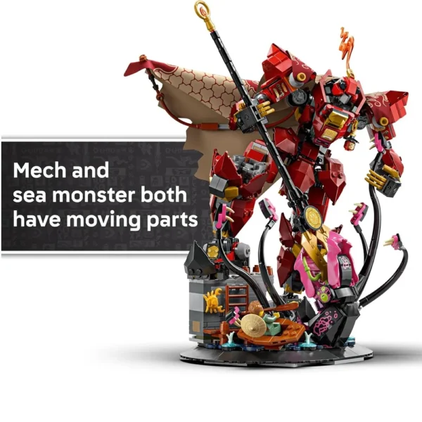 Lego Ninjago 71846 The Fire Knight Mech Building Set - Model Kit with Kai Minifigure for 14+ Years (996 Pcs) - Image 3