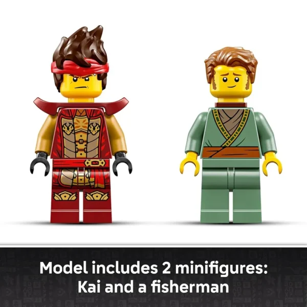 Lego Ninjago 71846 The Fire Knight Mech Building Set - Model Kit with Kai Minifigure for 14+ Years (996 Pcs) - Image 4