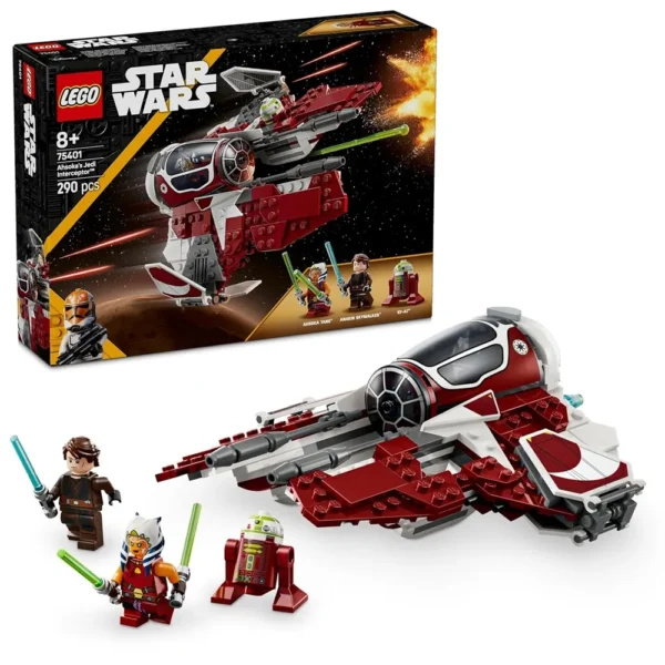 lego star wars 75401 ahsoka's jedi interceptor starfighter