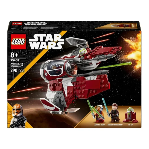 Lego Star Wars 75401 Ahsoka's Jedi Interceptor Starfighter Building Set for 8+ Years (290 Pcs) - Image 5