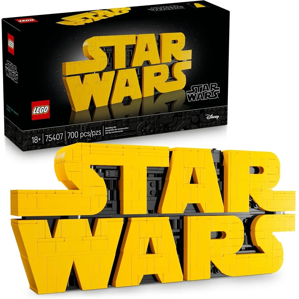 lego star wars 75407 star wars logo set