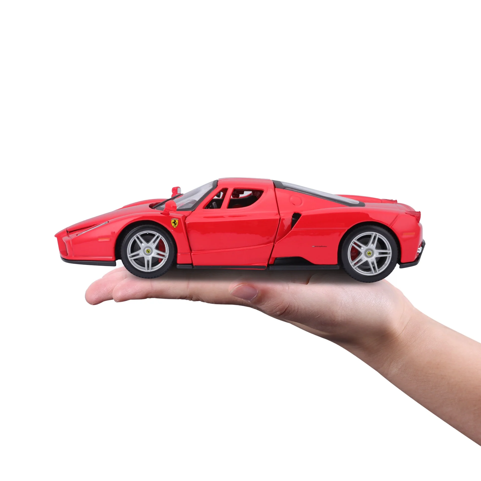 Bburago 1:24 Scale Enzo Ferrari Diecast Car Model for Collectors 14+ Years (Plex Case Version) - Image 6