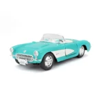 maisto 1:24 scale 1957 chevrolet corvette diecast car model for collectors