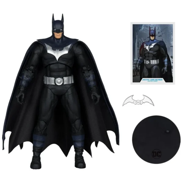 Batman (Justice Lords) DC Multiverse Action Figure By Mcfarlane Toys for 14+ Years - Gold Label - Image 7