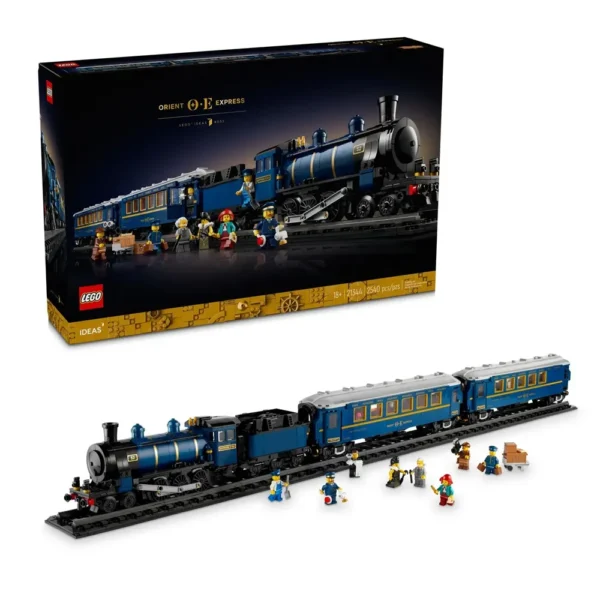 Lego Ideas 21344 The Orient Express Train (2540 Pieces) Building Set for 18+ Years with 8 Minifigures