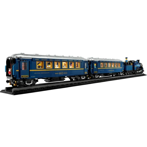 Lego Ideas 21344 The Orient Express Train (2540 Pieces) Building Set for 18+ Years with 8 Minifigures - Image 4