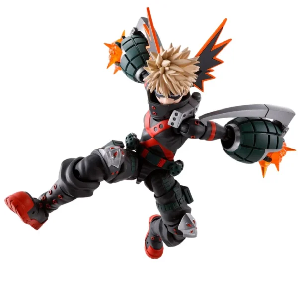 SH Figuarts My Hero Academia Katsuki Bakugo Action Figure by Tamashii Nations for 15+ Years - Image 5