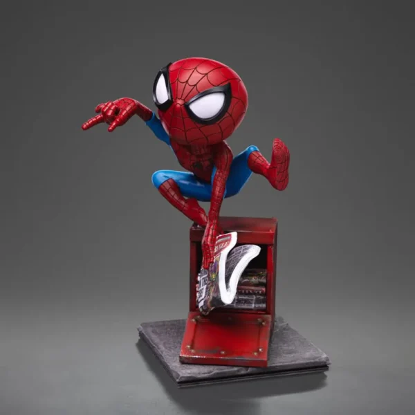 Spider-man Marvel Comics Minico Statue by Iron Studios for Collectors 15+ Years - Image 3