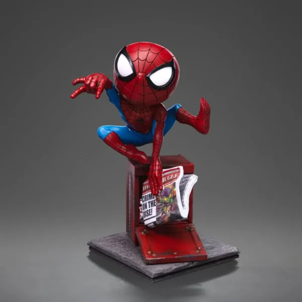 Spider-man Marvel Comics Minico Statue by Iron Studios for Collectors 15+ Years - Image 2