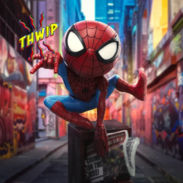 Spider-man Marvel Comics Minico Statue by Iron Studios for Collectors 15+ Years - Image 6