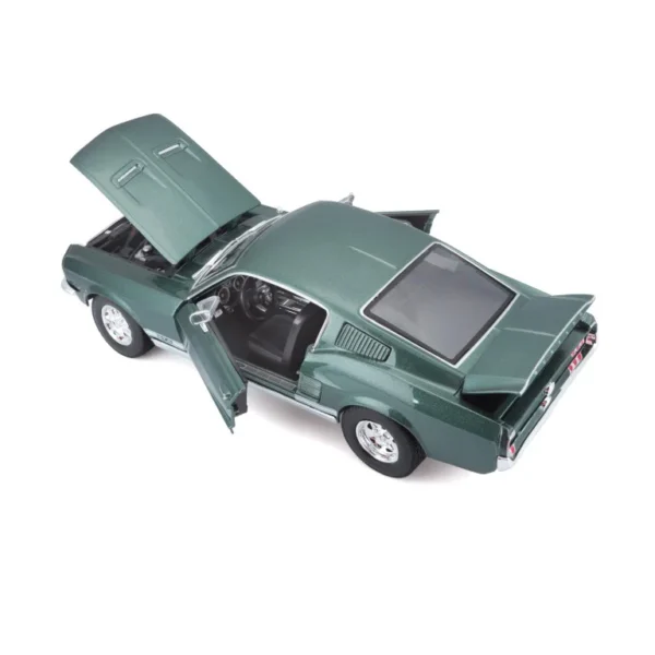Maisto 1:18 Scale 1967 Ford Mustang GTA Fastback Diecast Car Model for Collectors for 14+ Years - Image 3