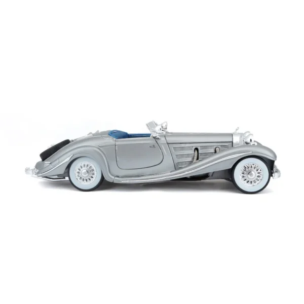 Maisto 1:18 Scale Mercedes-Benz 500K Typ Special Roadster 1936 Diecast Car Model for 14+ (Silver) - Image 6