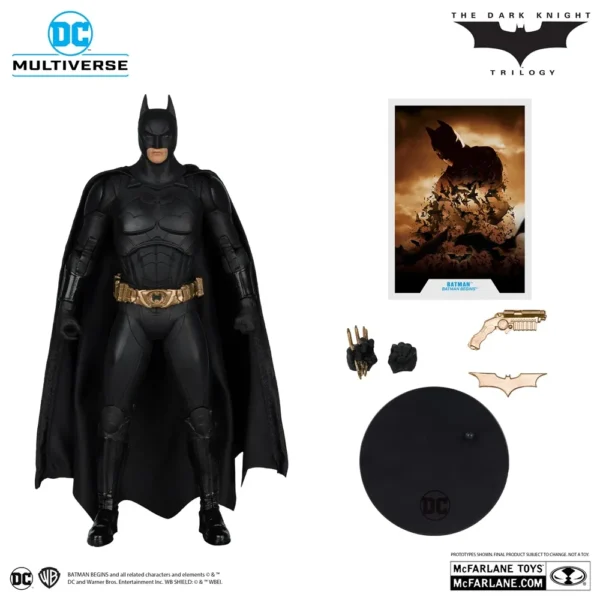 Batman (Batman Begins) DC Multiverse Action Figure By Mcfarlane Toys for 14+ Years - Image 3