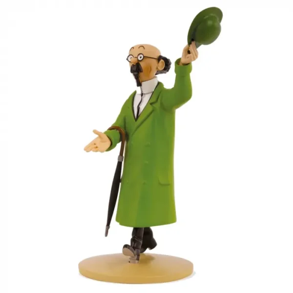 Tintin Resin Figurine - Calculus Waving Hat Resin Figure - New 2025 Arrival - Image 4