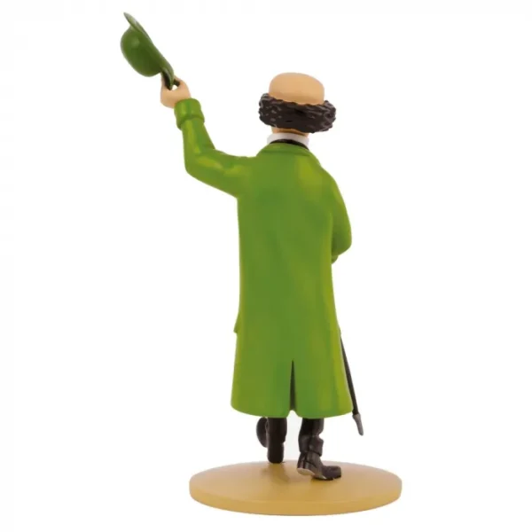 Tintin Resin Figurine - Calculus Waving Hat Resin Figure - New 2025 Arrival - Image 3