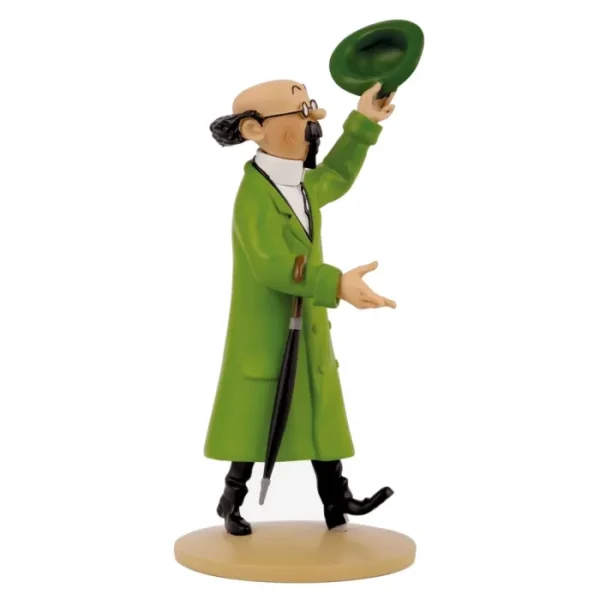 Tintin Resin Figurine - Calculus Waving Hat Resin Figure - New 2025 Arrival - Image 2