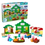 lego duplo 10461 peppa pig grandpa pig greenhouse building block toy for toddlers