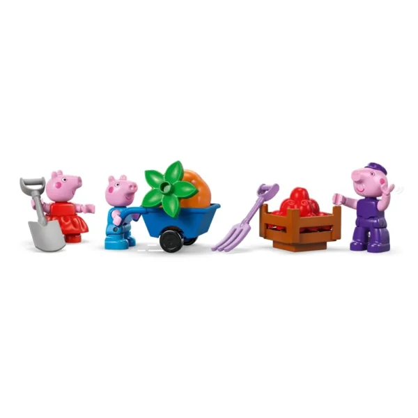 Lego Duplo 10461 Grandpa Pig's Garden and Greenhouse - Peppa Pig Toys for Toddler 2+ Years (102 Pieces) - Image 4