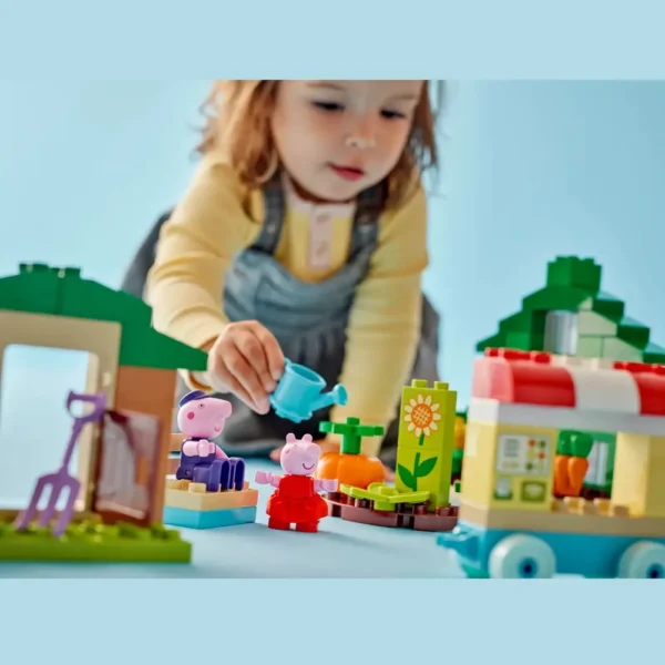 Lego Duplo 10461 Grandpa Pig's Garden and Greenhouse - Peppa Pig Toys for Toddler 2+ Years (102 Pieces) - Image 3