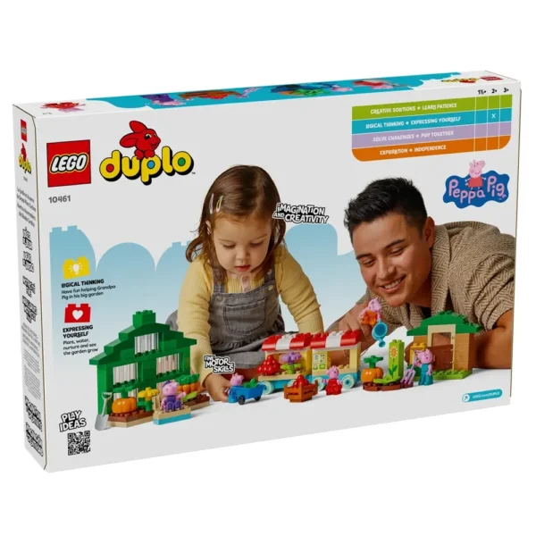Lego Duplo 10461 Grandpa Pig's Garden and Greenhouse - Peppa Pig Toys for Toddler 2+ Years (102 Pieces) - Image 5