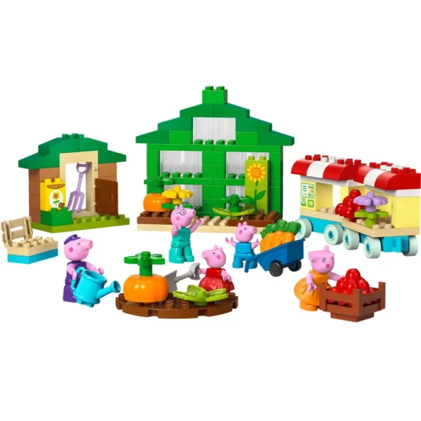 Lego Duplo 10461 Grandpa Pig's Garden and Greenhouse - Peppa Pig Toys for Toddler 2+ Years (102 Pieces) - Image 2