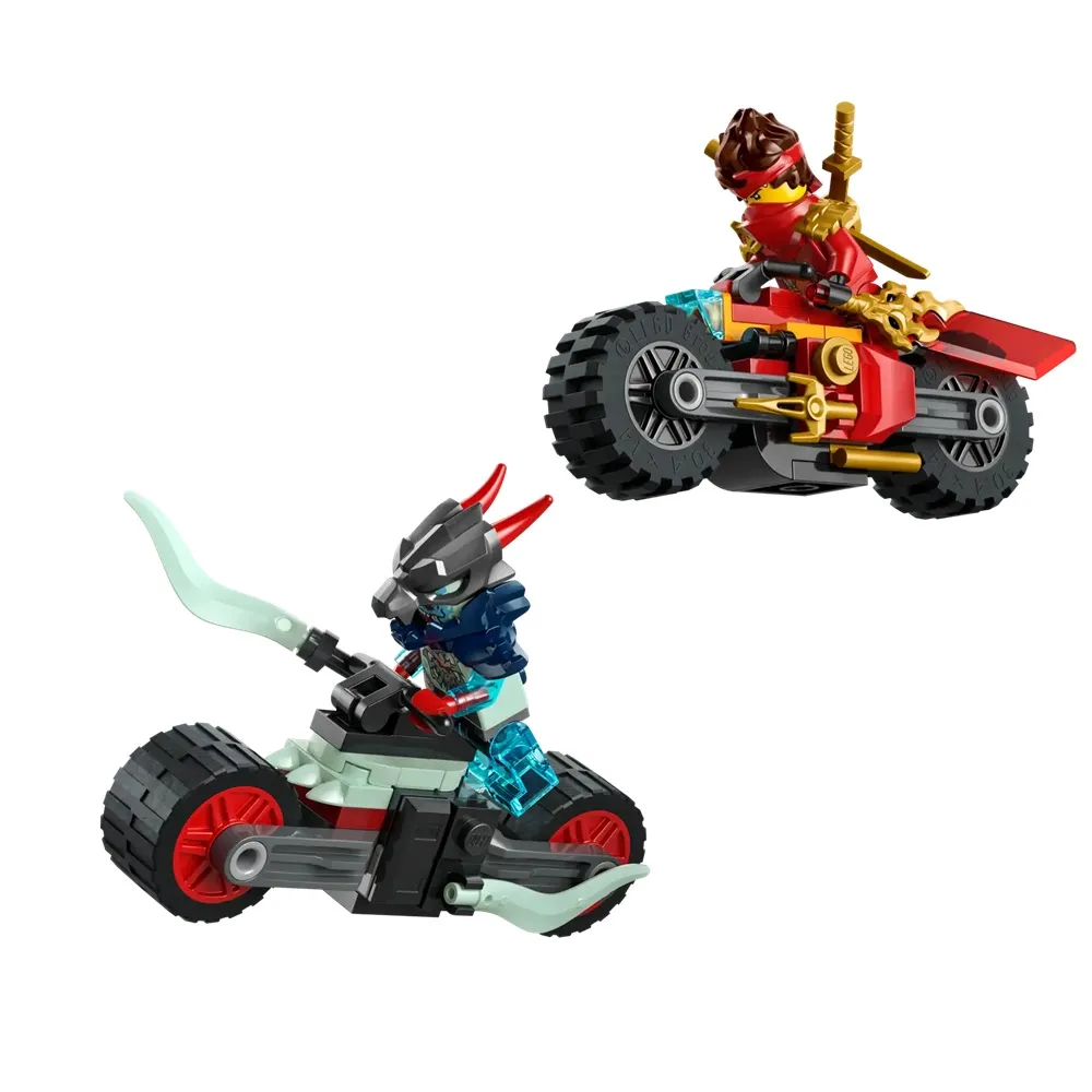 lego ninjago 71838 kai's motorcycle speed race