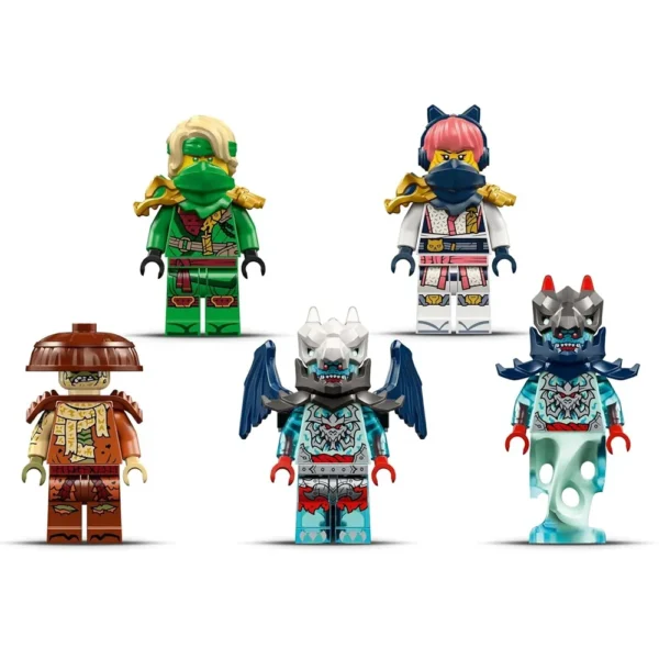 Lego Ninjago 71845 Lloyds Jet Mech Building Set for 9+ Years (1112 Pcs) - 5 Minifigures - Image 5