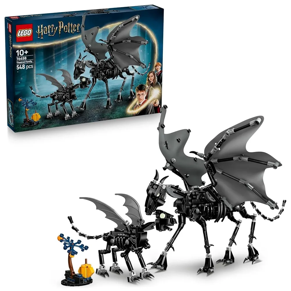 lego 76458 harry potter thestral family building set