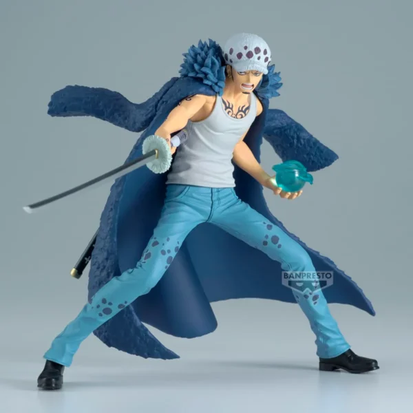One Piece Battle Record Collection - Trafalgar Law Figure by Banpresto for 15+ Years - Anime Figure - Image 2