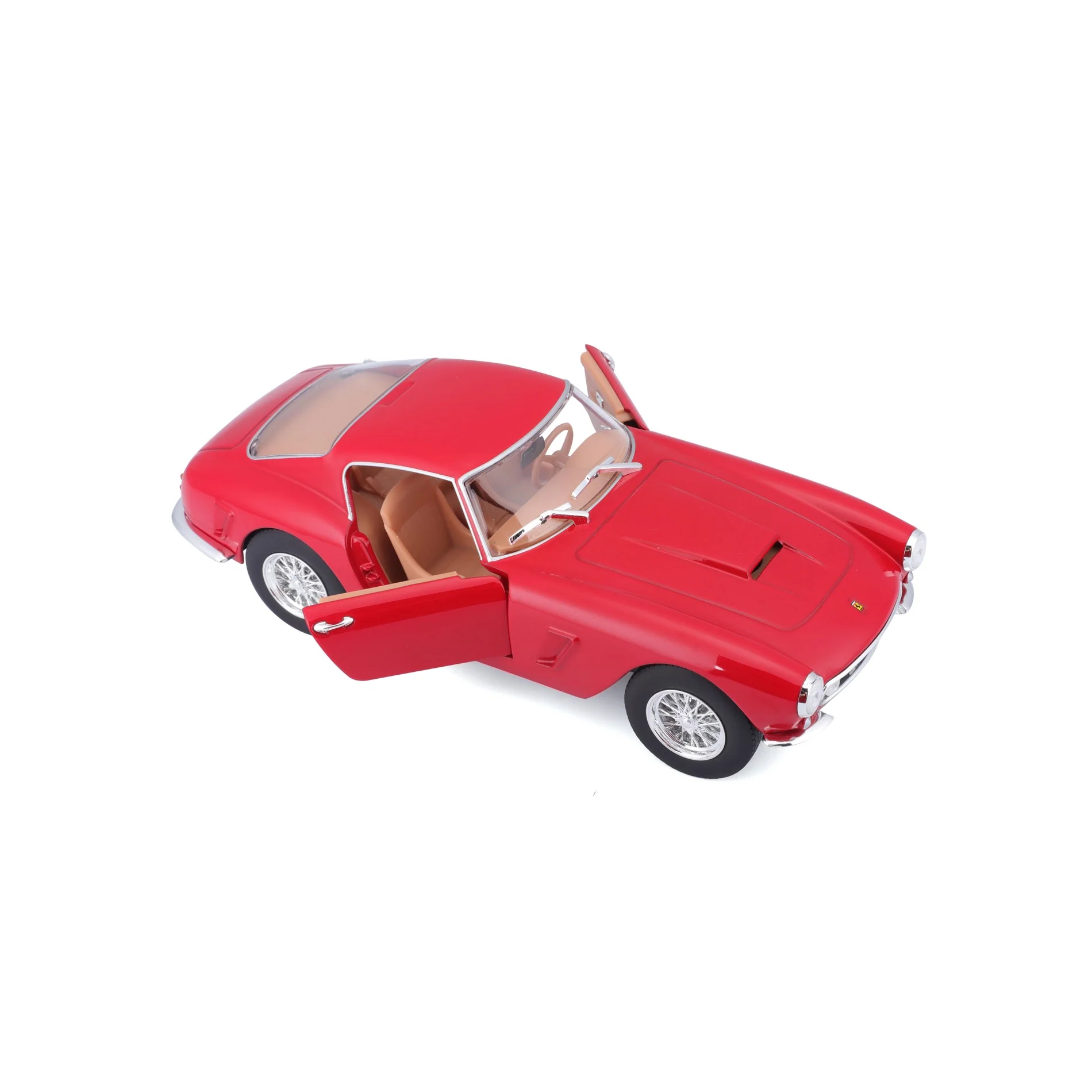 Bburago 1:24 Scale 250 GT Berlinetta Passo Corto Diecast Car Model (Plex Case Version) - Image 2